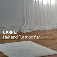 Materials: Floor, Curtain and Carpets